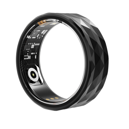 Smart Rings for Men Women Fitness Ring Heart Rate Monitor Sleep Tracker Health Ring Pedometer Calories Step Counter