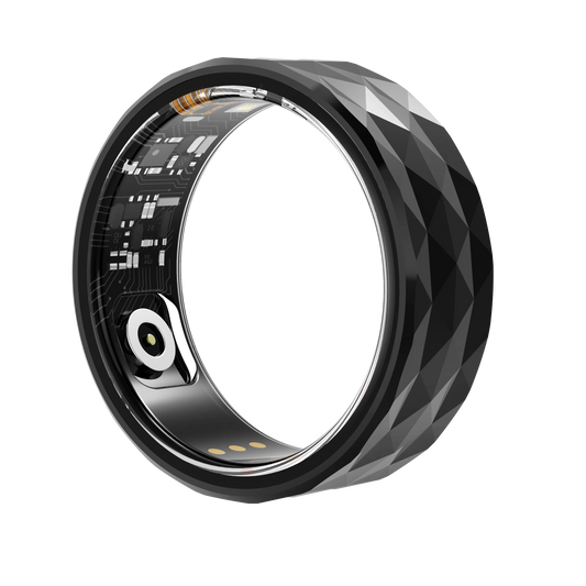 Smart Rings for Men Women Fitness Ring Heart Rate Monitor Sleep Tracker Health Ring Pedometer Calories Step Counter