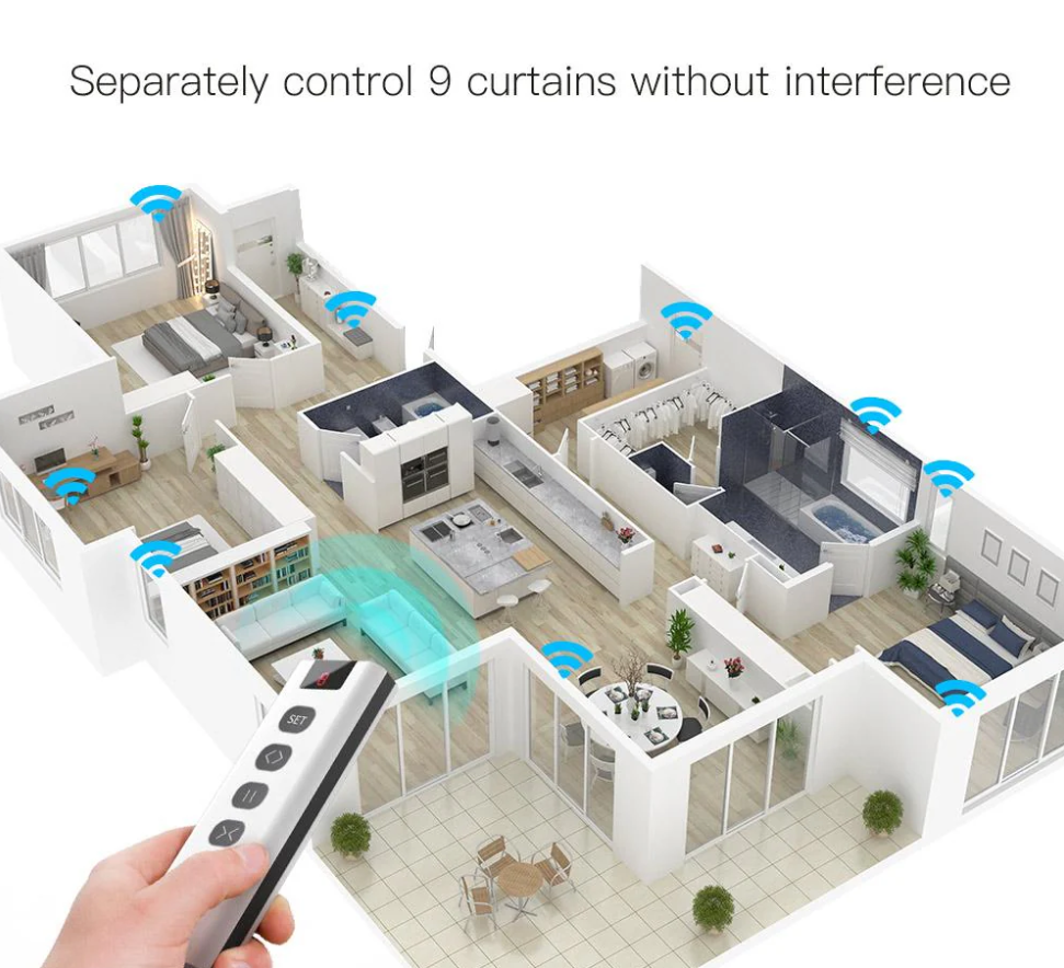 Smart Transmitter Remote for Curtain