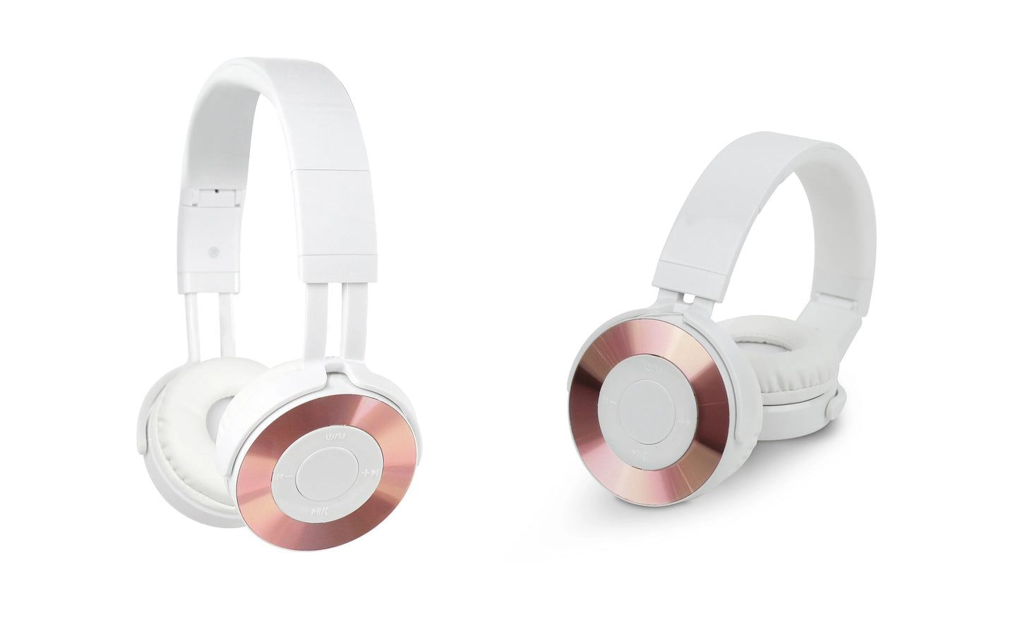 Metallic Wireless Stereo Foldable Headphones