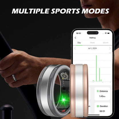 Smart Ring Health Rings for Men Women Heart Rate Monitor Sleep Ring